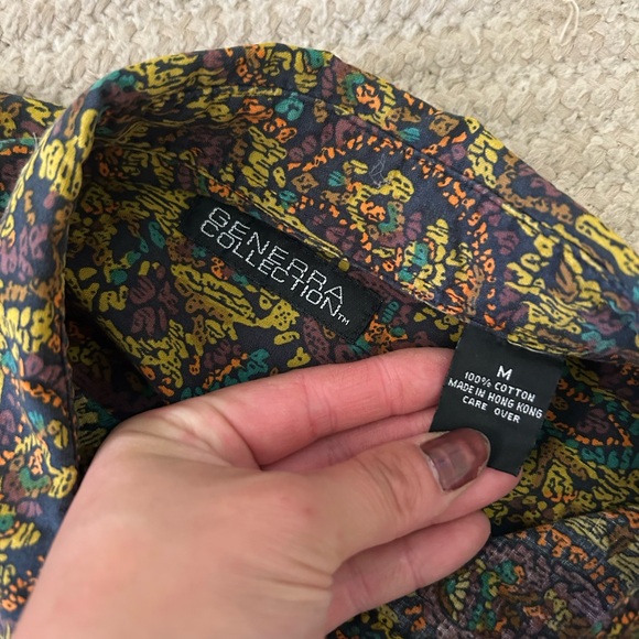 Genera Collection abstract button down - Picture 1 of 7